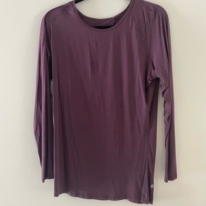 Lululemon open back long sleeved shirt